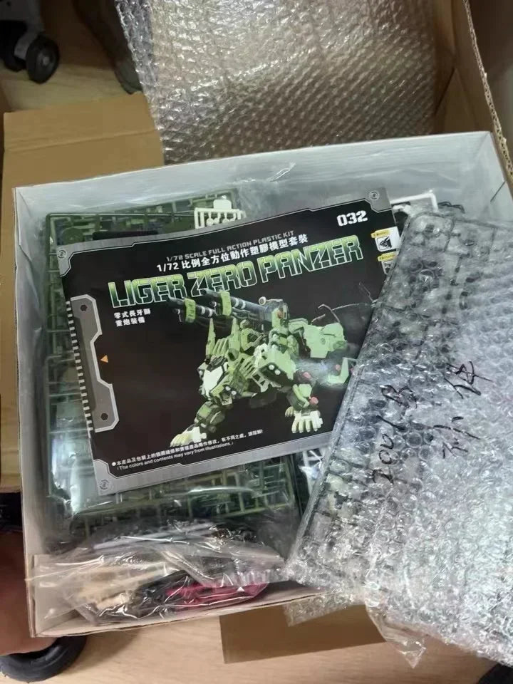 BT Building Blocks ZOIDS RZ-041 Liger ZERO Panzer 1:72 Scale Full Action Plastic Kit Assemble Model Christmas Gifts For Children