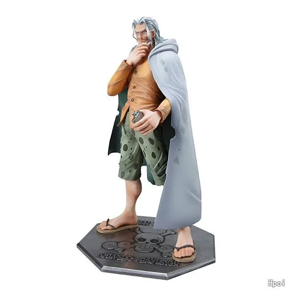 In Stock Original Genuine MegaHouse Silvers Rayleigh NEO-DX Figure. PVC Statue Anime Collectible Figurine Gift