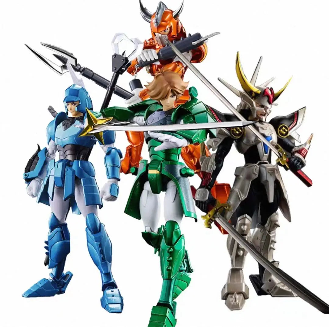 Original auf Lager Sentinel Yoroiden Samurai Troopers Ronin Blaze Flammen-Gott Anime Figur Sammlung Modell Puppen Action Figur