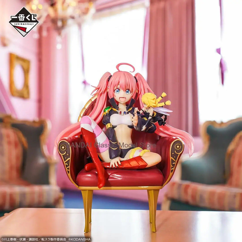 100% in Stock Original Bandai Spirits Ichiban Kuji Tensei Shitara Slime Datta Ken Milim Nava Ramiris  Model Decoration