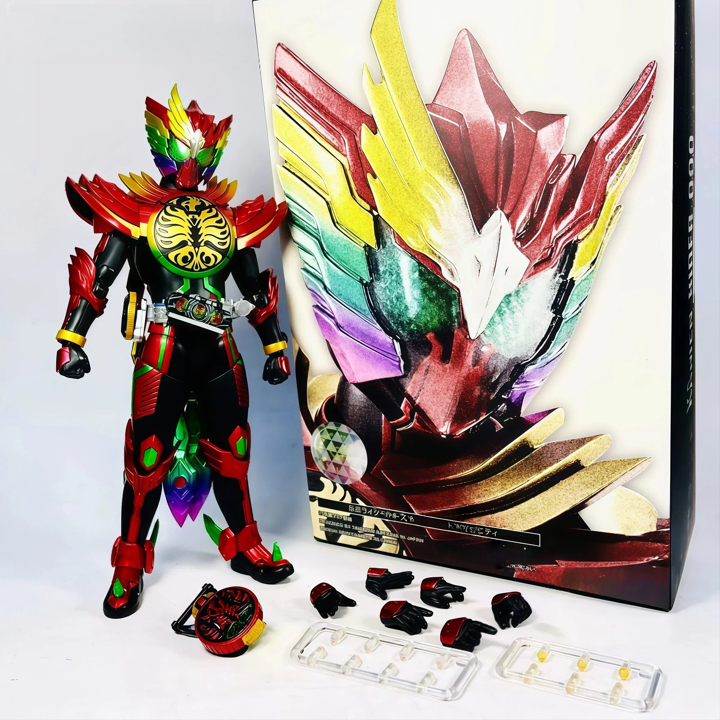 New Bandai Shf Kamen Rider Kabuto Basic Form 10th Anniversary Commemorative Bone Carving Action Figure Boy's Birthday Toy Gift