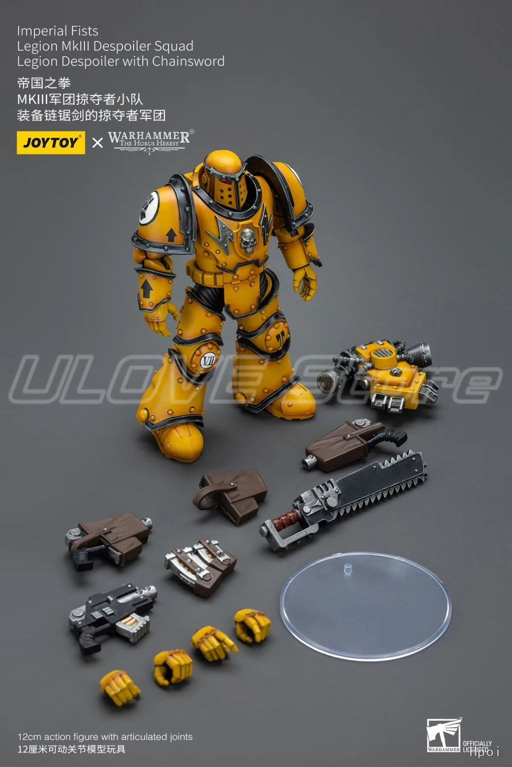 In Stock Original JOYTOY Warhammer 40K Imperial FistsLegion Mklll Despoiler Squad 1/18 Action Figure Model Toys Gift