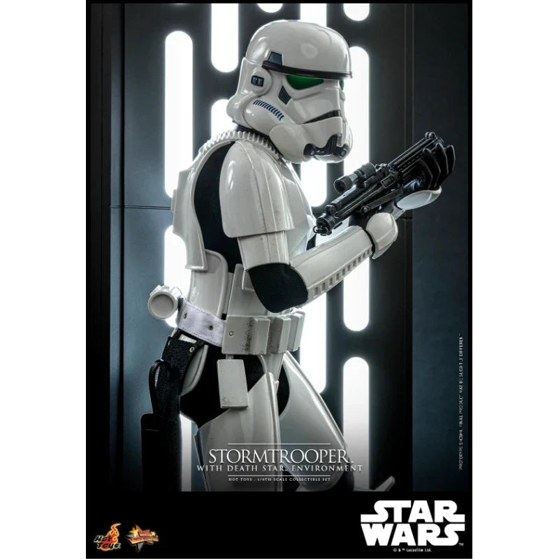 In Stock Hottoys MMS736 Star Wars Stormtrooper White Death Star Environment 1/6 Animation Action Figure Toy Model Collection