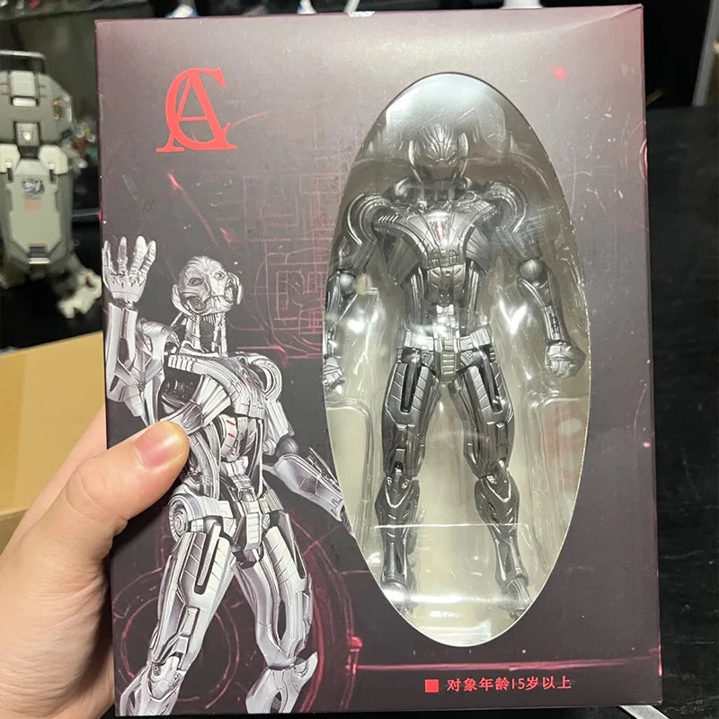In Stock AC Factory Ultron Action Figures Toys Kaiyodo Amazing Yamaguchi Avengers Anime KO Model PVC Kids Gift