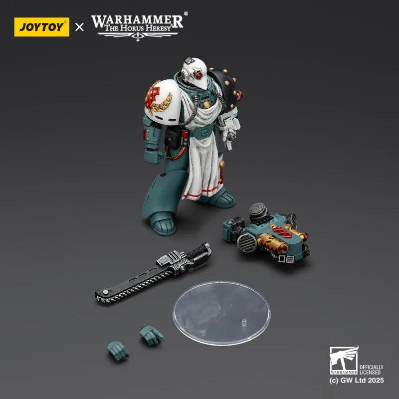 JOYTOY Warhammer Sons of Horus Cataphractii Praetor / Champion / Apothecary 1/18 Action Figure Doll Game Figurine Model Toy Gift