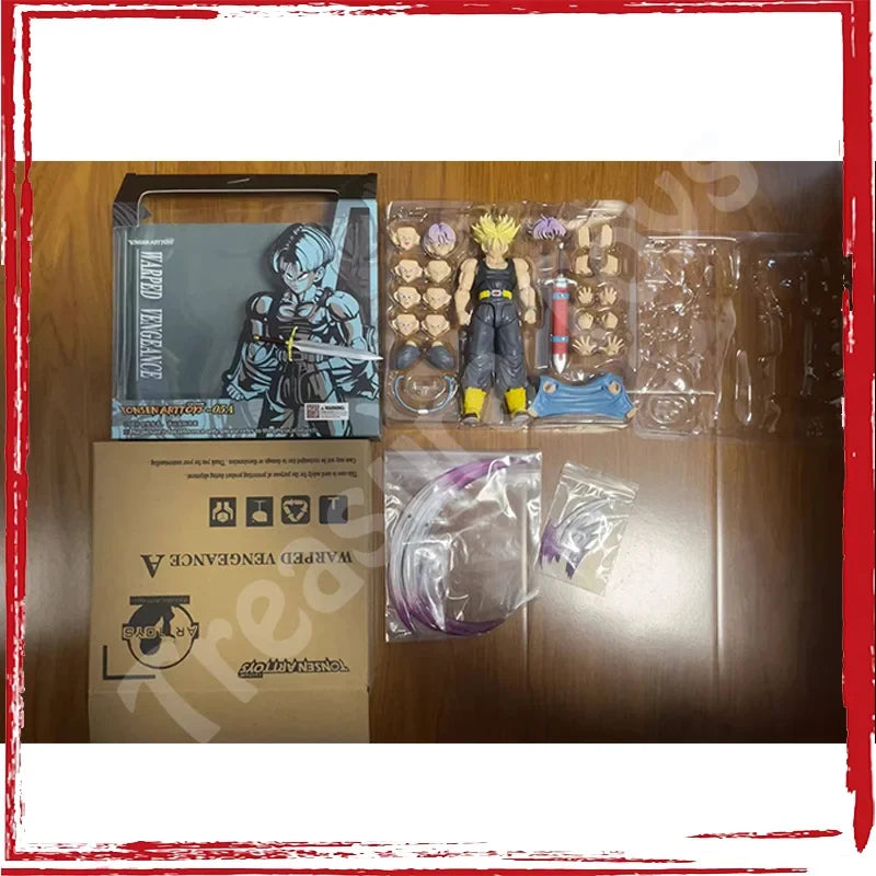 Tonsenarttoys Tonsen Arttoys Kamione Dragon Ball Z Super Saiyan SSJ SSJ2 Trunks 05a 05b Anime Action Figures Models Toys Gifts