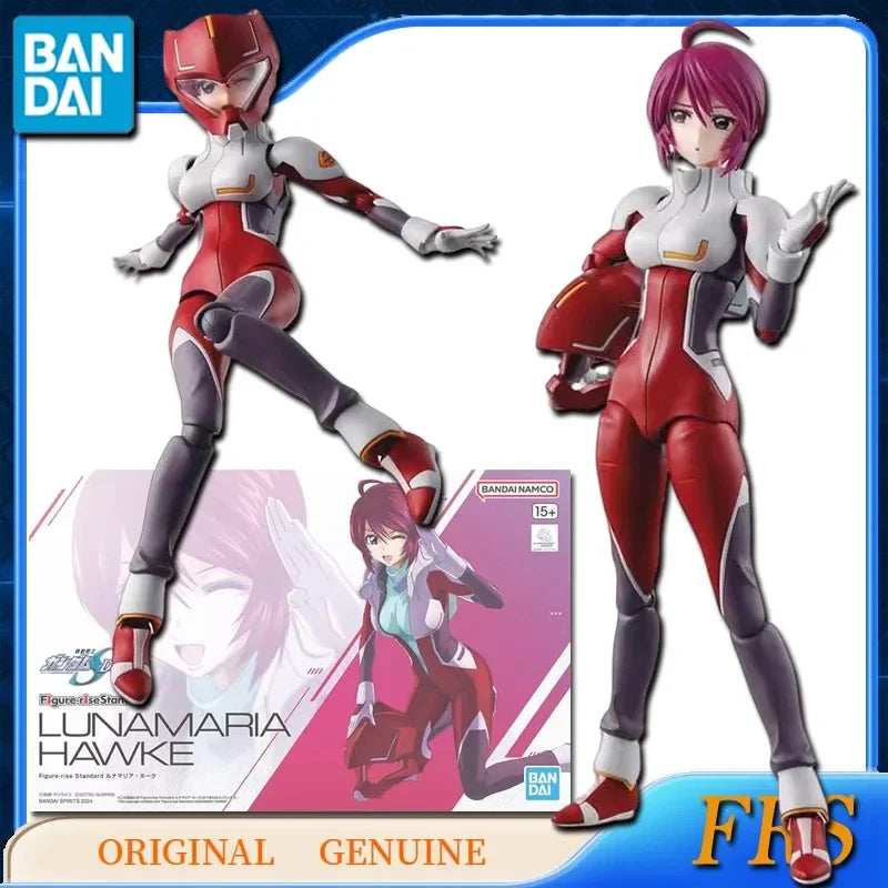 Bandai Original Genuine FRS Figure-riseStandard LUNAMARIA HAWKE Anime Action Figures Toys Kids Gift Assembly Model Ornaments