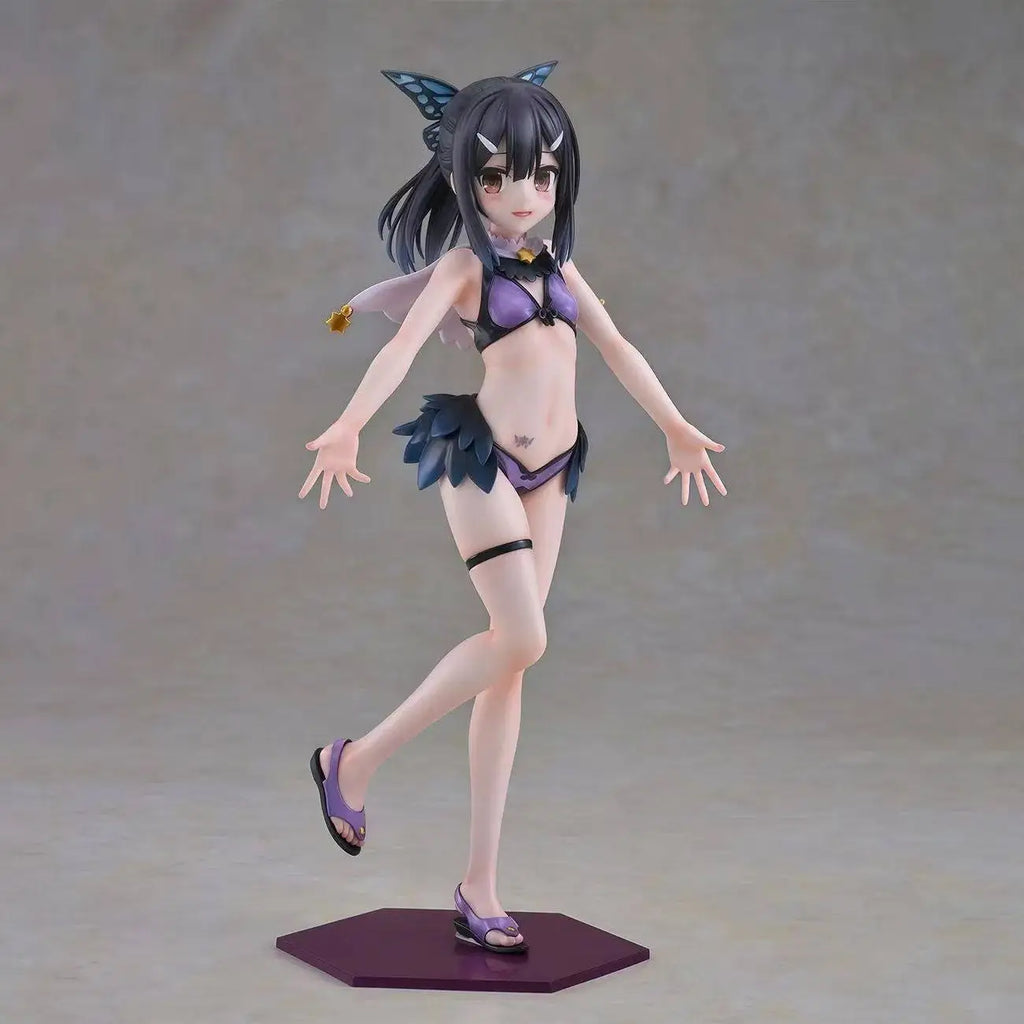 In-Stock 20CM Replica Fate/Kaleid Liner Prisma Illya Miyu Edelfelt Swimsuit Collection Figurine Toy Cute Desktop Decoration Gift