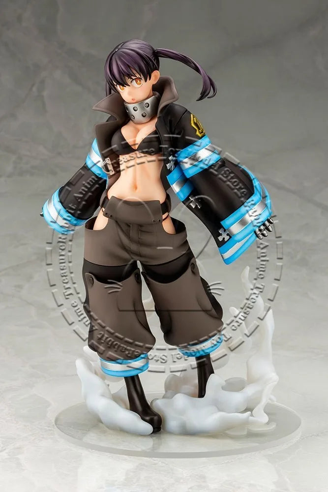 In Stock Original Genuine Kotobukiya ARTFX J 1/8 Scale Figure Fire Force Tamaki Kotatsu PVC&ABS Anime Collectible Statue Gift