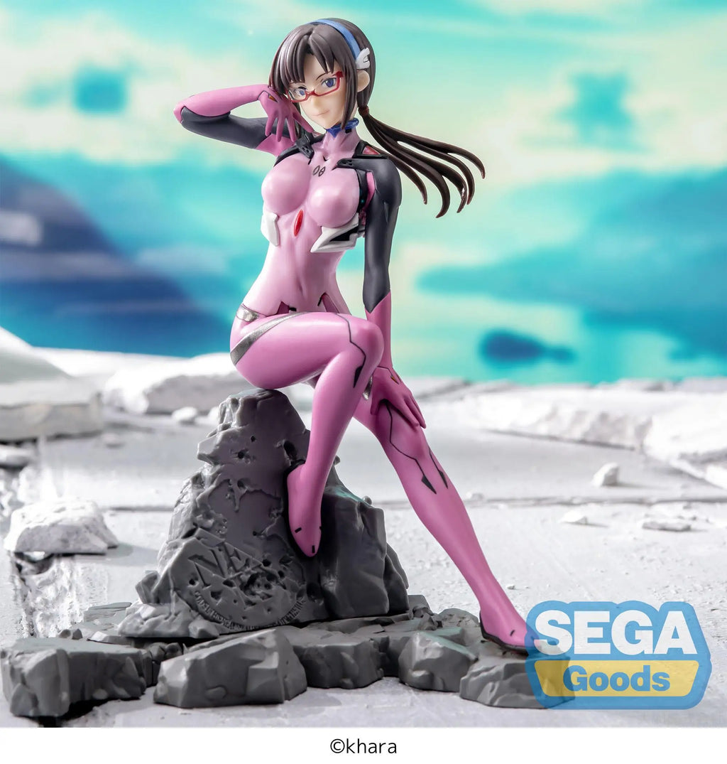 In Stock Original SEGA Luminasta Rebuild of Evangelion Mari Makinami Illustrious PVC Anime Figures Action Figure Model Toys
