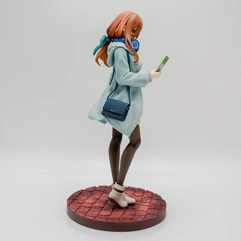 26cm The Quintessential Quintuplets Anime Girl Figure Miku Nakano Action Figure Ichika/Nino Nakano Figurine Model Doll Toys Gift
