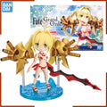 Bandai Original Fate/Grand Order Petitrits fgo Caster Nero Claudius Anime Action Figure Collection Plastic Model Kit Assembly