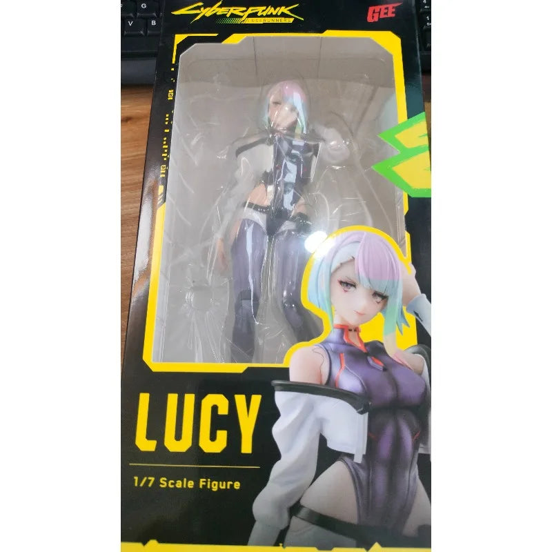 In Stock 100% Original AniMester 1/7 GEE CYBERPUNK: EDGERUNNERS LUCY  Anime Action Figures Model Collection Toy Kawaii Hobby