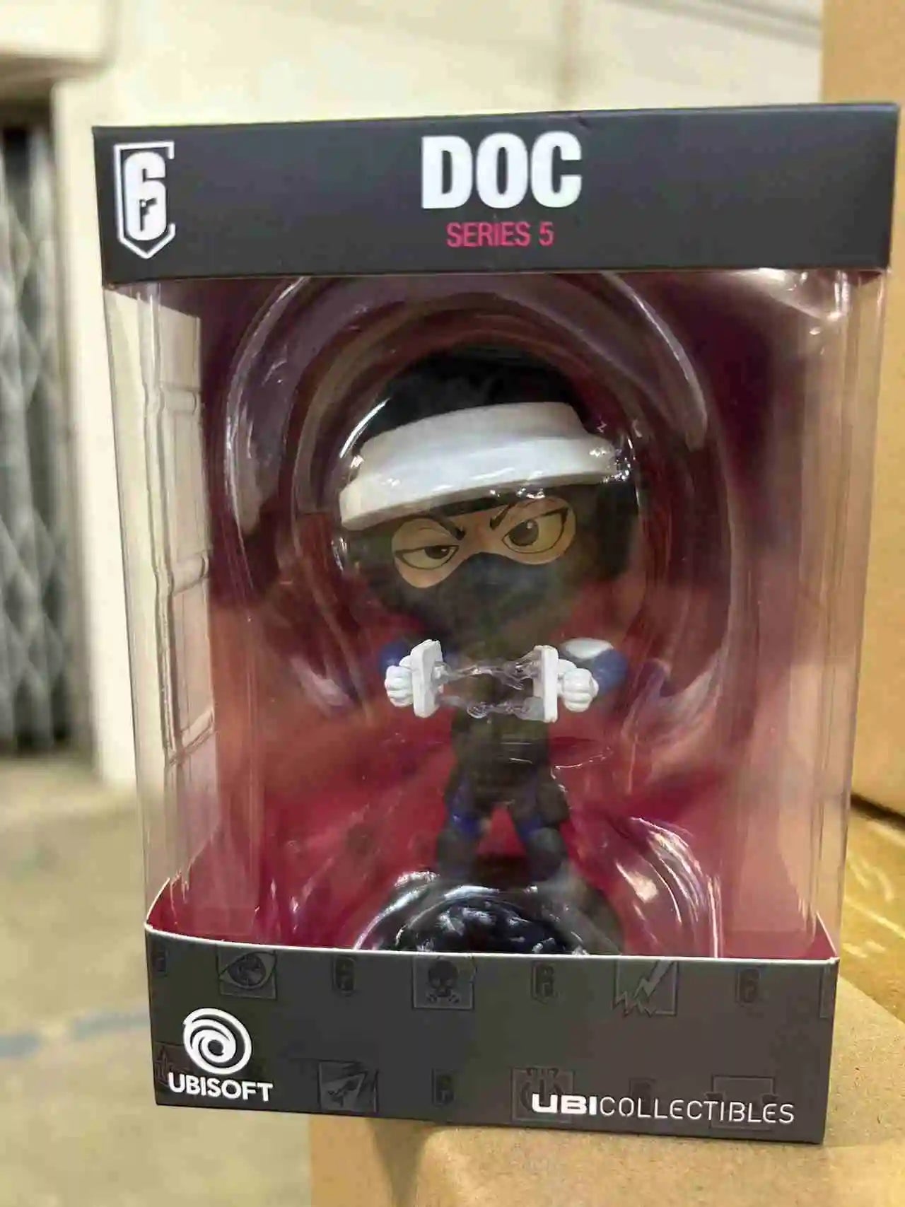 Q Version 10cm R6 Rainbow Six Siege Figure Blitz Montagne Bandit Caveira Thermite Ash Action Figure Collection Decor Toys Gifts