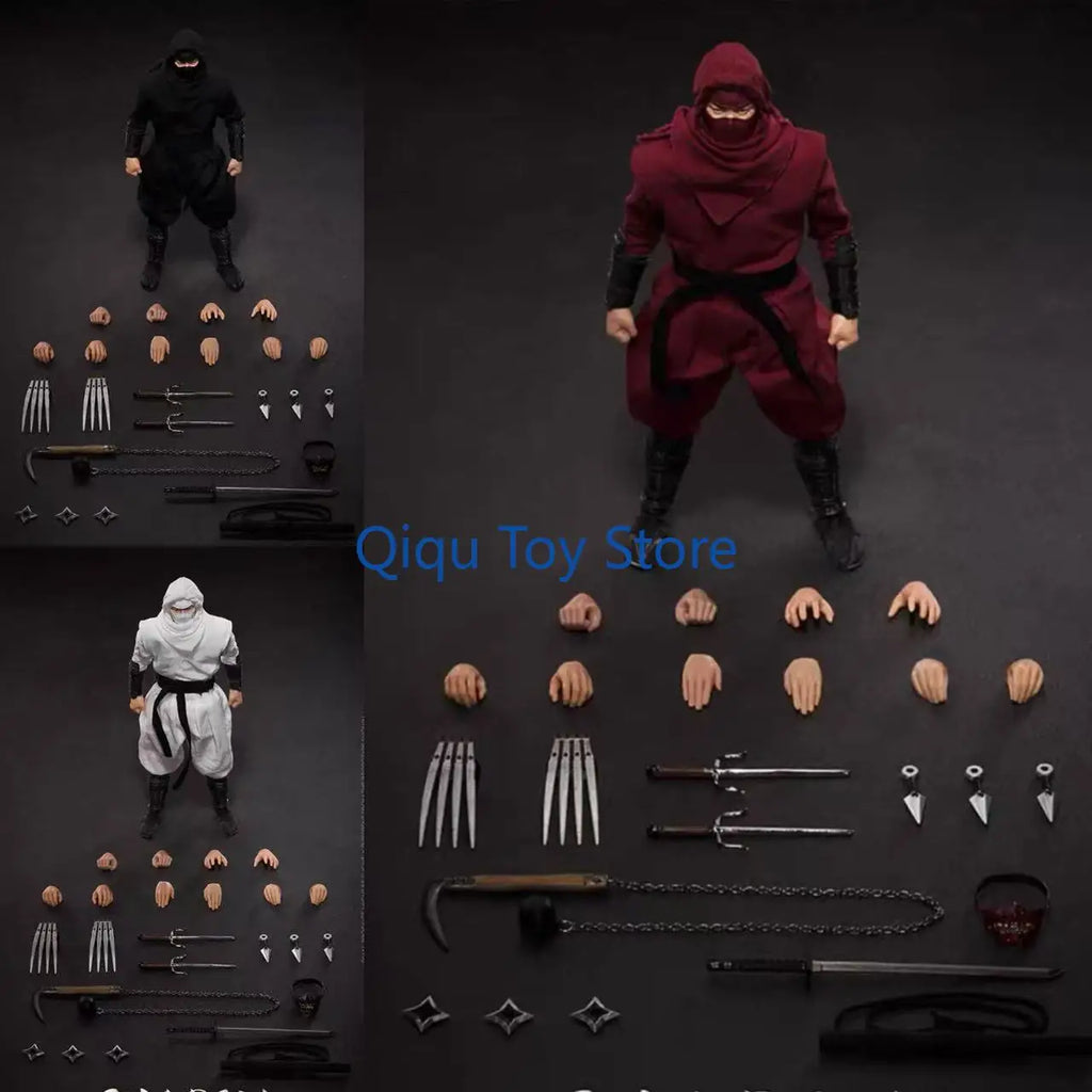 in stock Red, black, white ninja shadow ninja model handcraft