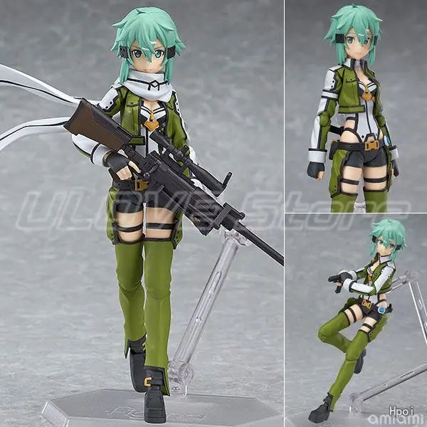 Original Max Factory Figma#241 Sword Art Online Ⅱ Asada Shino Action Figures Anime Figures Models Toys