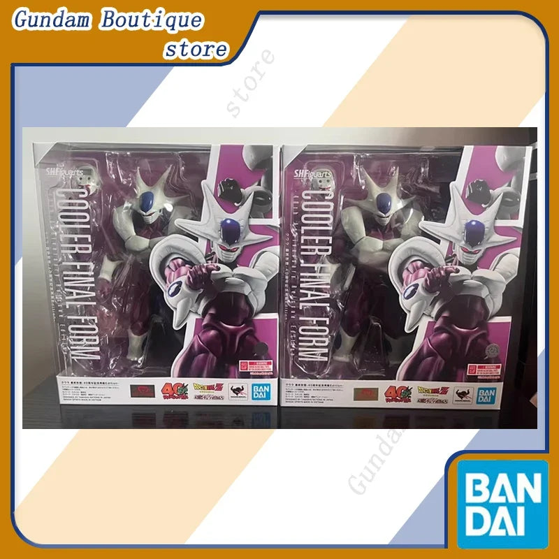 Bandai Genuine SHF COOLER FINAL FORM 40th Anniversary Reissue Edition Anime Action Figure Collectible Model Toys Gift Children