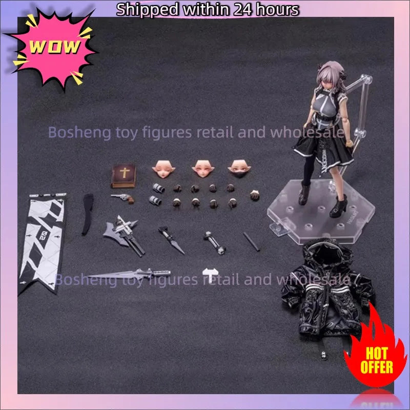 【IN STOCK】 Original HASUKI 1/12 PA009 NUNFRIEDE Mobile Suit Girl Action Figure With Box
