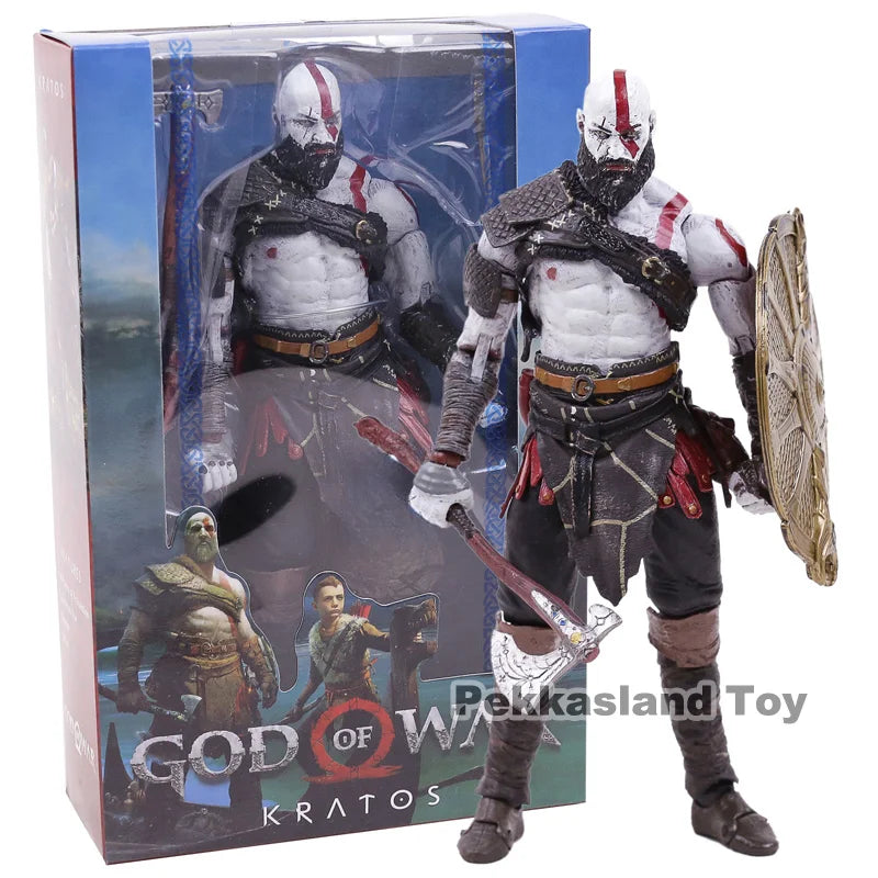 NECA God of War 4 Kratos Figurine Collection Action Figure Model Toy Gift