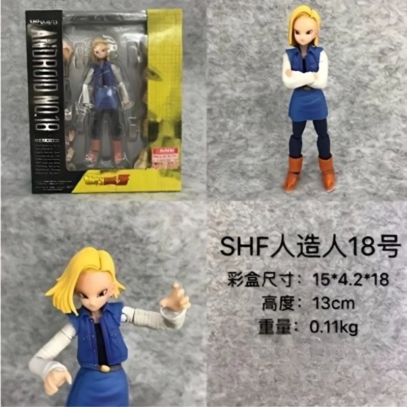 Soul Limited SHF Dragon Ball Artificial Man No. 18 Moving Figure Model Ornament Collection Gift