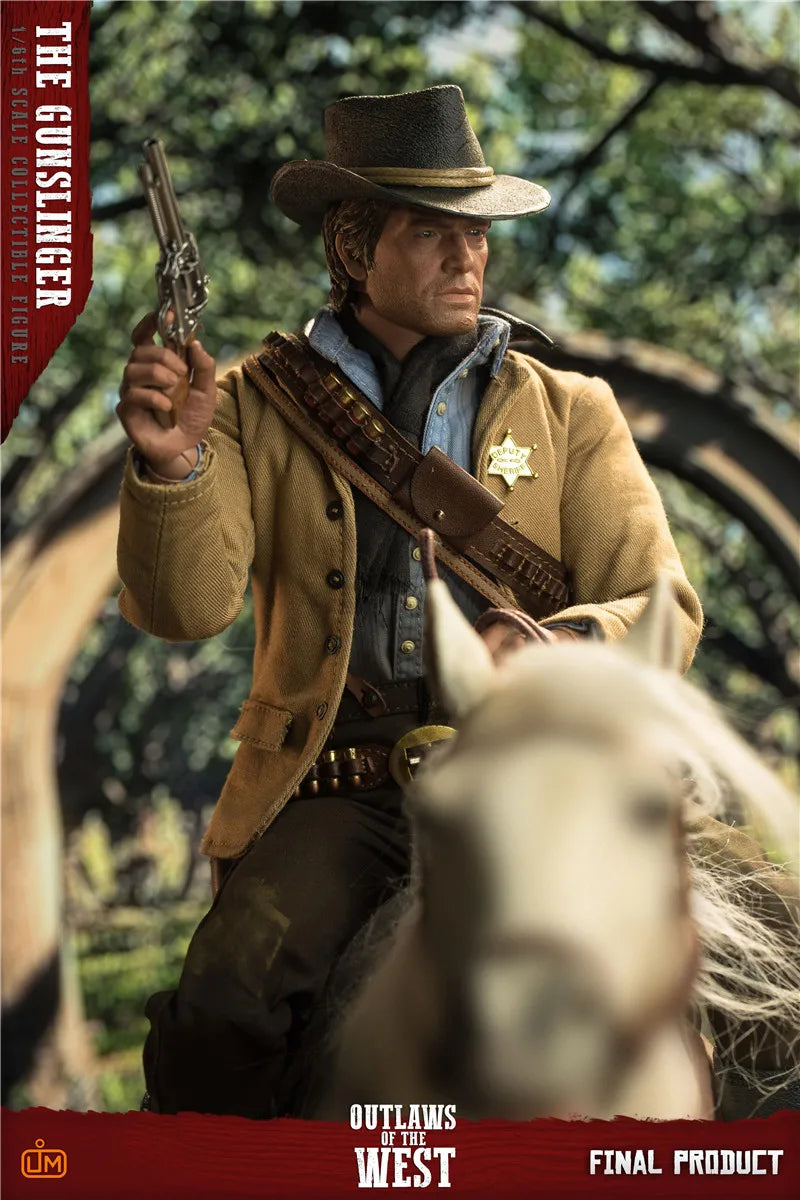 Original LIMTOYS LIM008 1/6 Full Set Male Soldier Western Cowboy Arthur Model With 2 Head Sculpt 12 Inch Action Figure Doll
