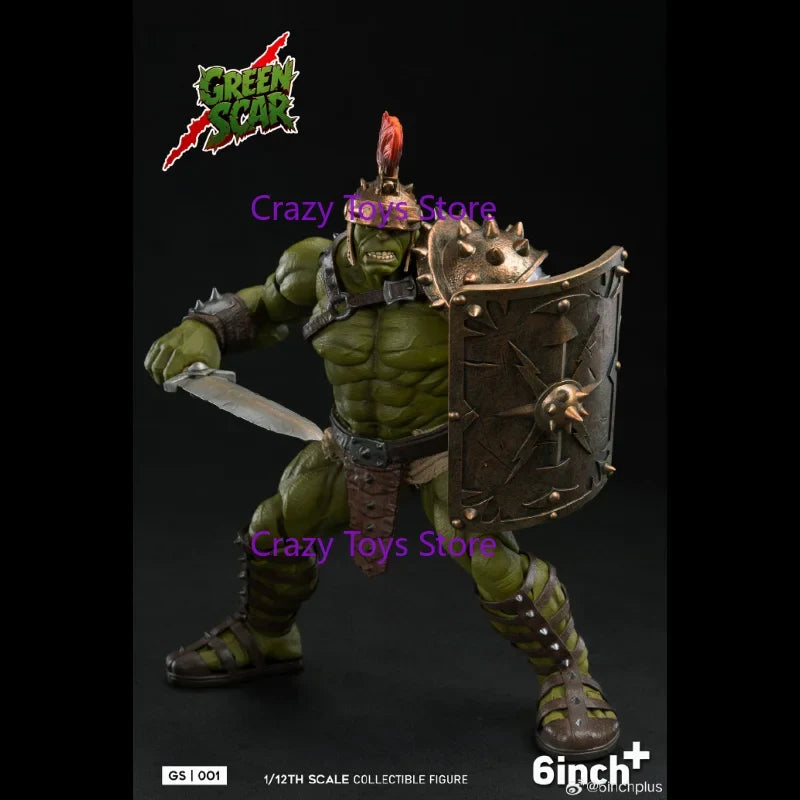 In Stock Original Hulk Hulk 1/12 Giant Body Action Figure Toys and Gift Collection Fans' Hobbies