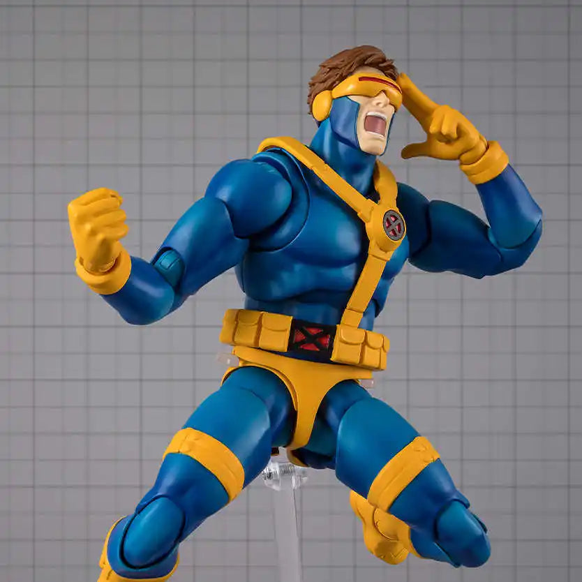 Bandai S.H.Figuarts X-Men Cyclops Action Figure Pvc Model Toy For Gamerverse Collection Anime Joint Figurine Doll Gift