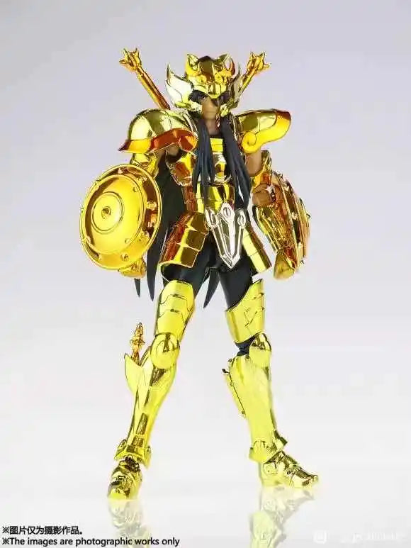 BANDAI in Stock Saint Seiya Saint Cloth Myth Golden Front Libra Purple Dragon Collectible Model Decoration Action Figure Toy