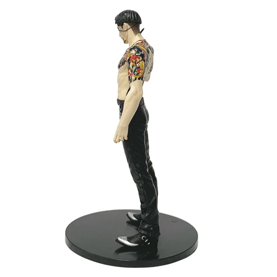 17cm YAKUZA Game Anime Figure Goro Majima Kiryu Kazuma Yakuza Action Figures Figurine PVC Collection Model Toys Halloween Gift