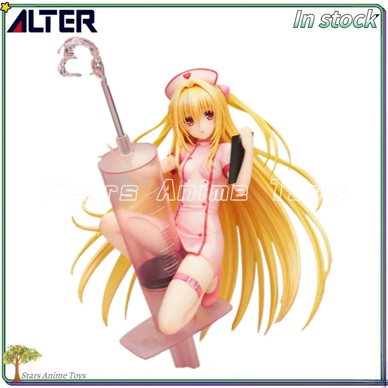 Original Alter To Love-Ru Darkness Golden Darkness Nurse Animation Figure Ornaments Collection