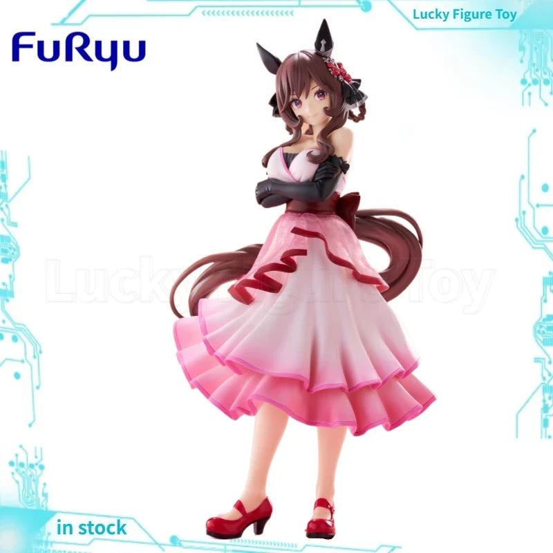 【Original】FuRyu Trio-Try-iT Figure Uma Musume Pretty Derby Gentildonna Figures Collectibles Models Classic Anime Toys