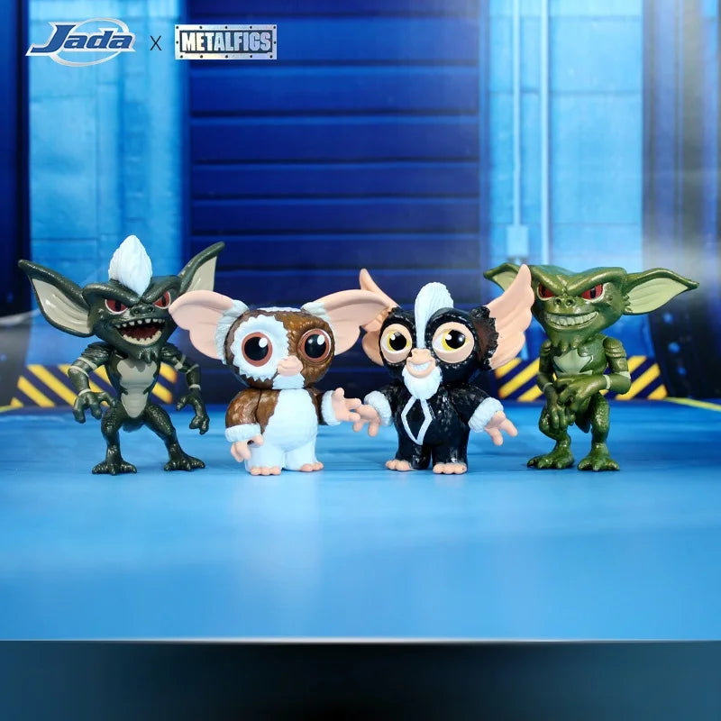 New In Stock Original Gremlins GIZMO STRIPE MOHAWK 2.5-inch Metal Ornament Figures Decoration Toys Gifts Collection