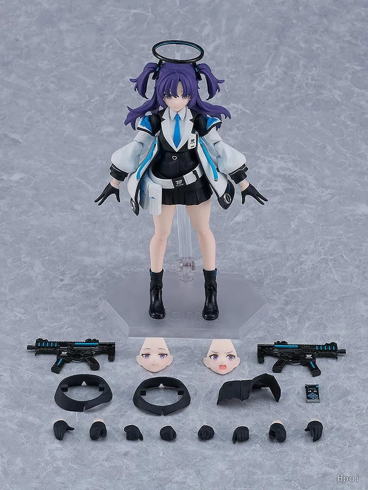 【Auf Lager】Original Max Factory Figma#630 -Blue Archive- Hayase Yūka Anime Actionfigur Spielzeug Ornamente Modell