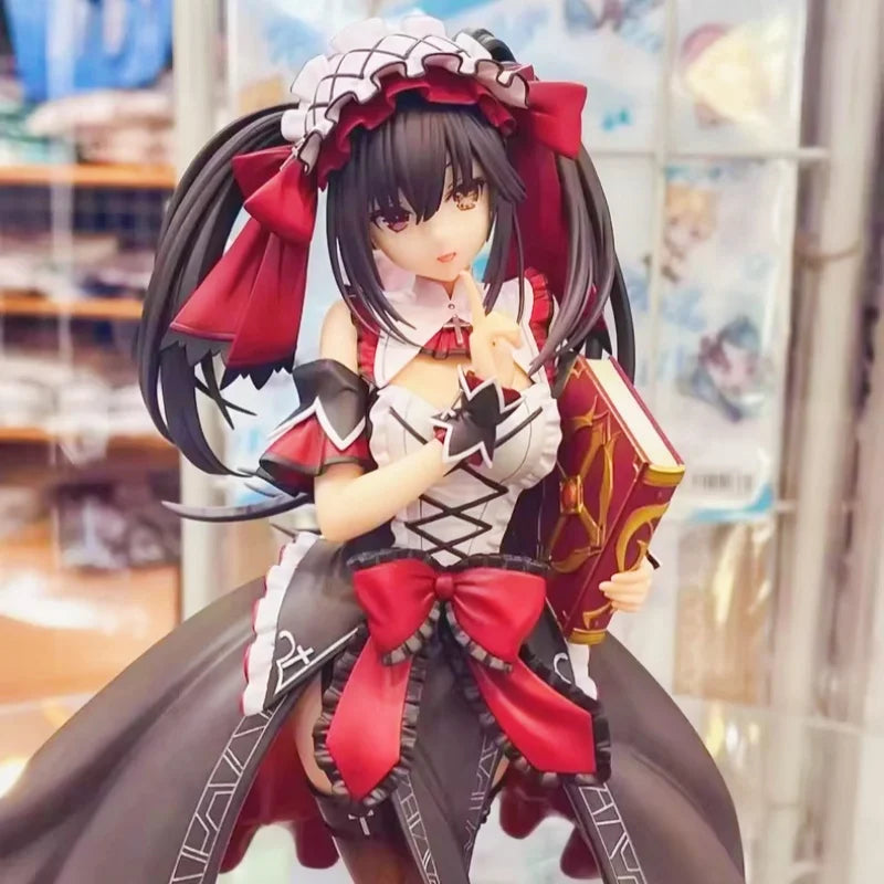 Date a Live Kurumi Tokisaki Anime Figure 'Nibelcole' Gothic Lolita Spirit Collector Statue for Desktop Display Gift in Stock
