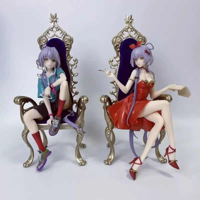 Vsinger Virtual Idol Luo Tianyi Figure Secret Realm Flower Court Collection Anime Periphery Figure Model Toys Doll Kids Gifts