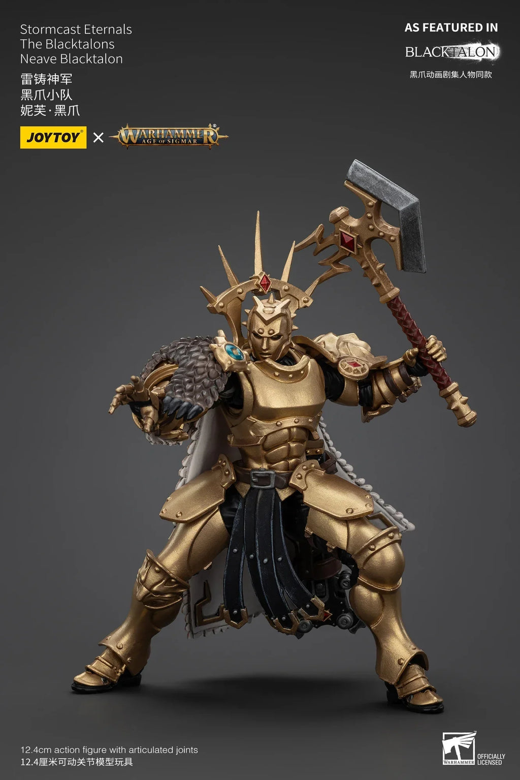 【In stock】 JOYTOY Warhammer 40K Stormcast Eternals The Blacktalons AGE OF SIGMAR Model 1/18 Action Figure Toy