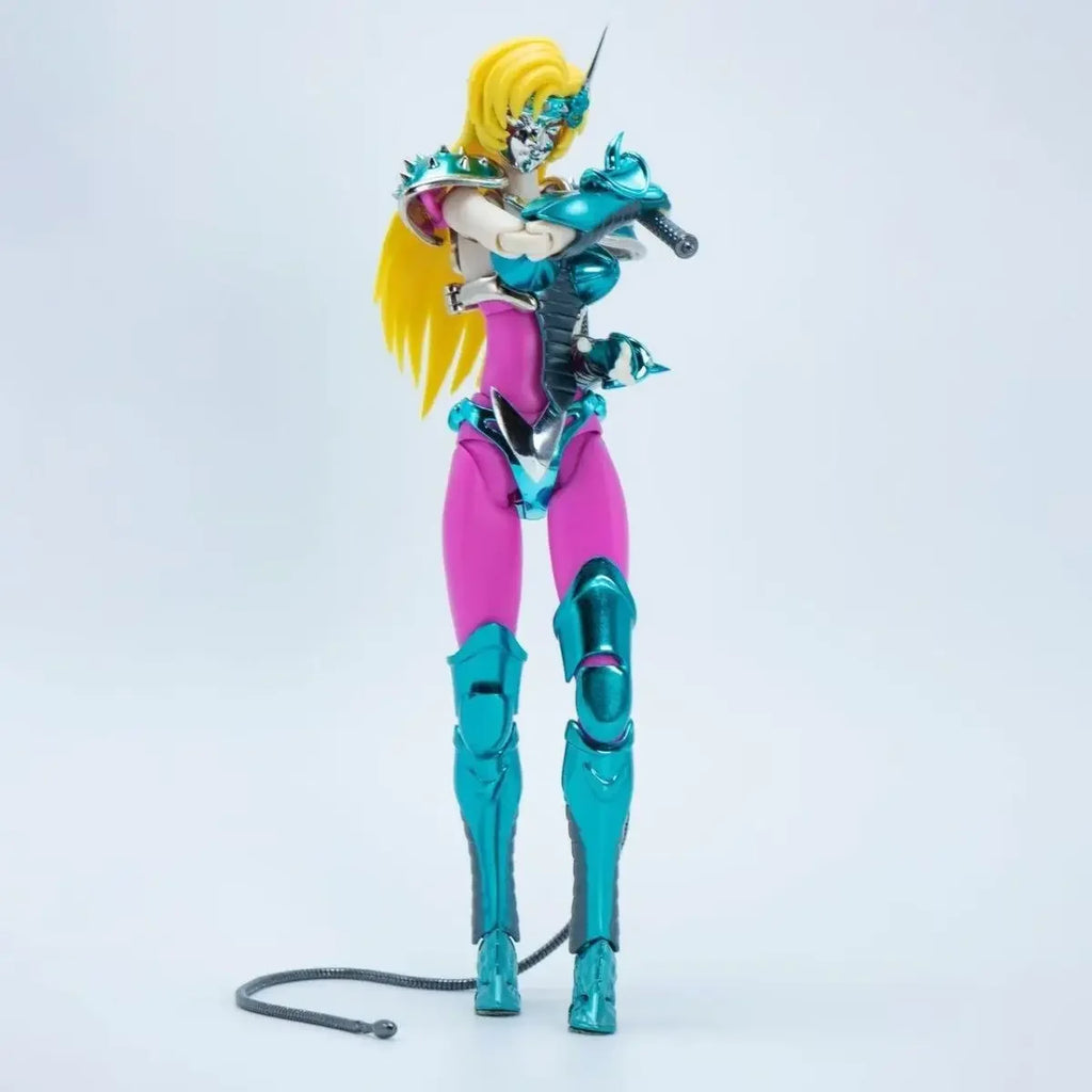 GoodTony Saint Seiya Myth Cloth EX Chameleon June Action Figure anime character Model Knights of Zodiac Silver Gift Toy