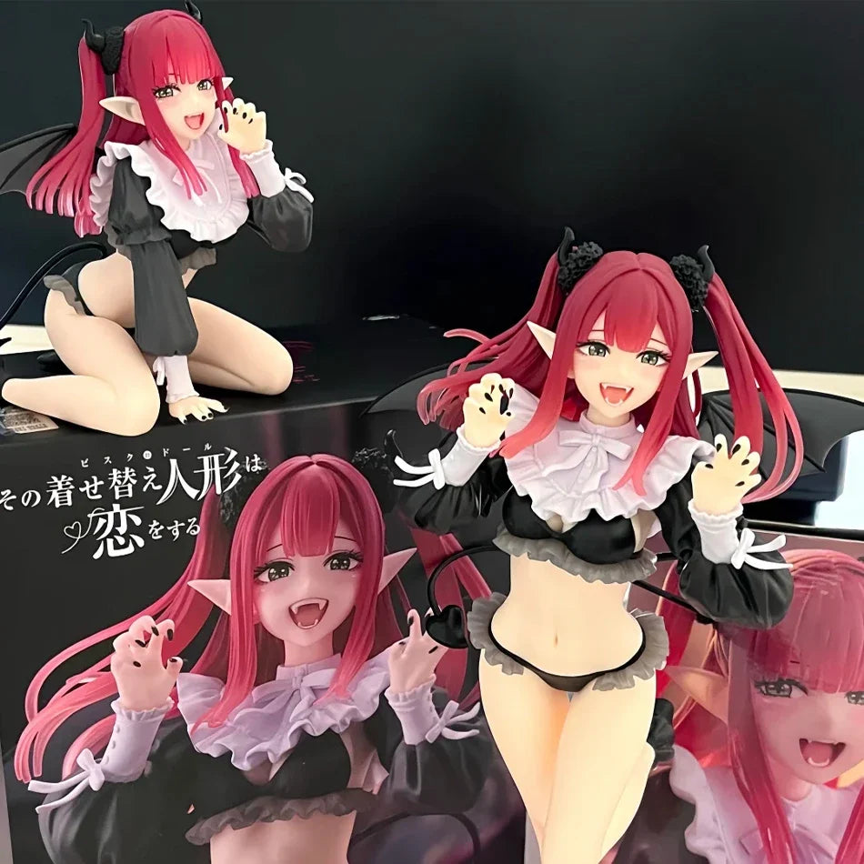 3pcs My dear dress marin kitagawa liz see cute anime figure pvc collection model table ornament toys kids birthday gift‘s
