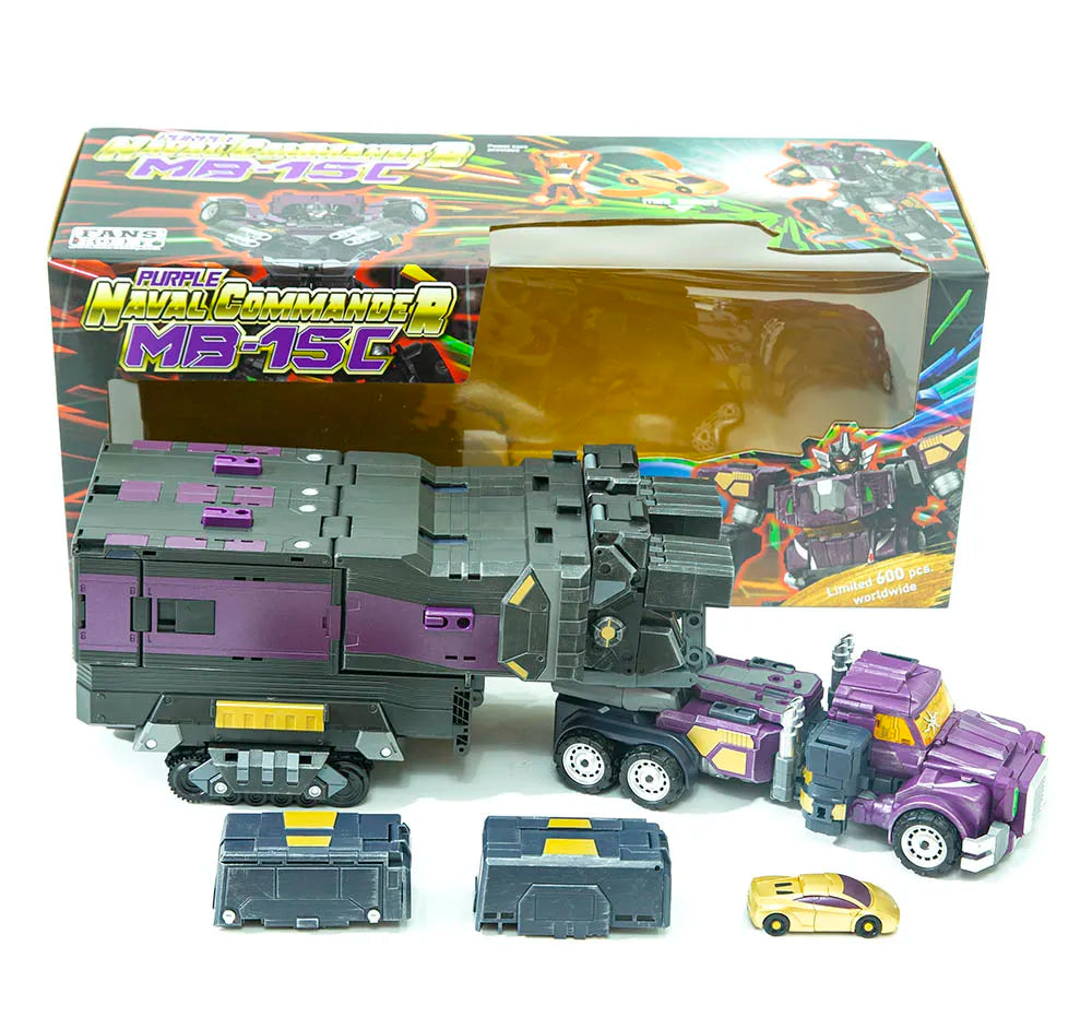 New Transformation Toys Robot Fans Hobby MB-15C MB15C Naval Commander Armada OP Shattered Glass Version Action Figure in stock