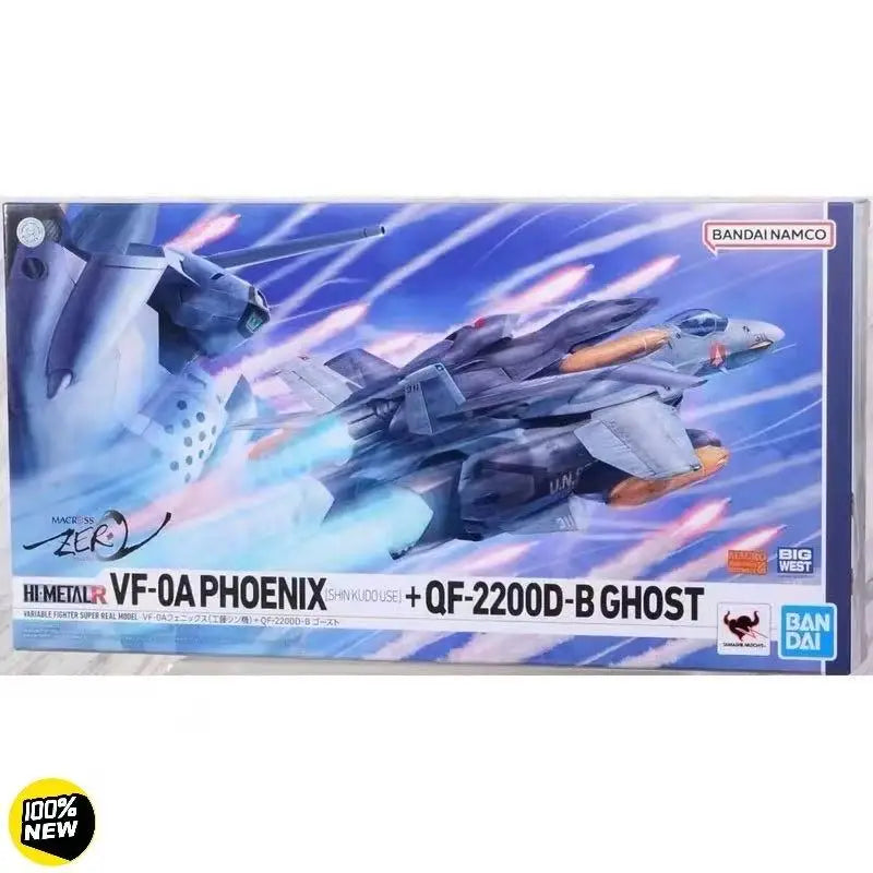 BANDAI SPIRITS HI-METAL R VF-0S PHOENIX ROY FOCKER USEQF-2200D-B GHOST Anime model action figure Genuine Boxed Toy