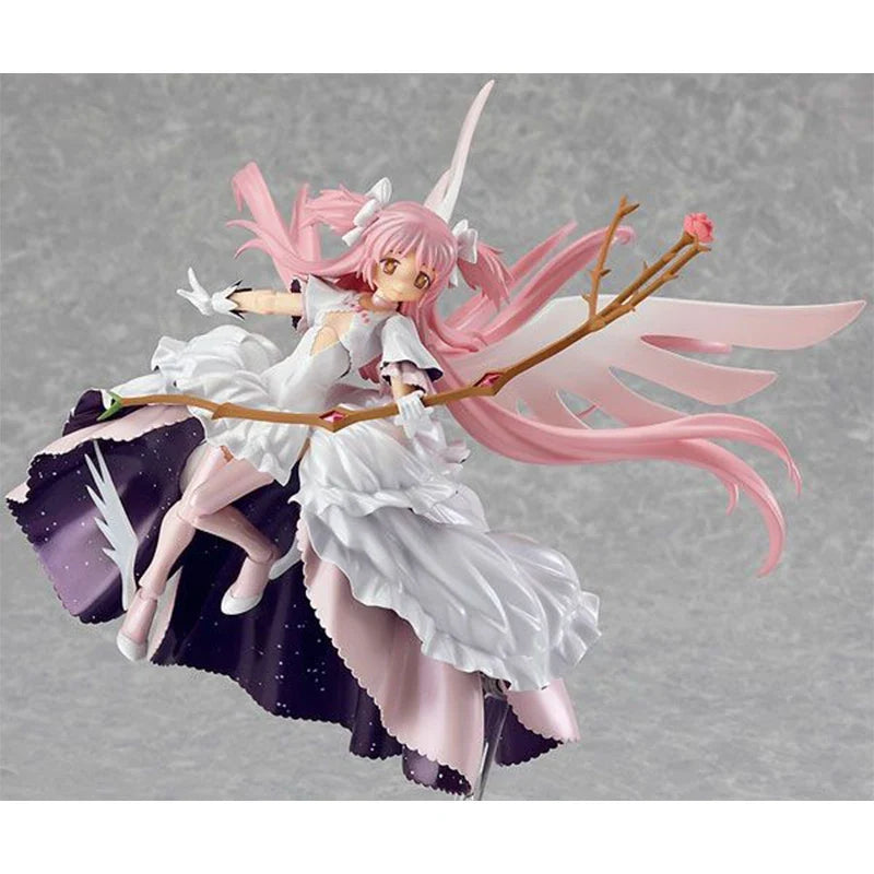 Original In Stock Max Factory Figma 165 Madoka Kaname PUELLA MAGI MADOKA MAGICA Anime Figure Boxed Brand New Toy Gift Model