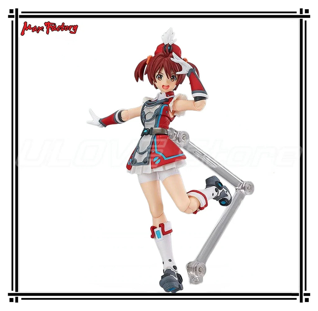 Original Max Factory Figma Vividred Operation Akane Action Figure Anime Figure Model
