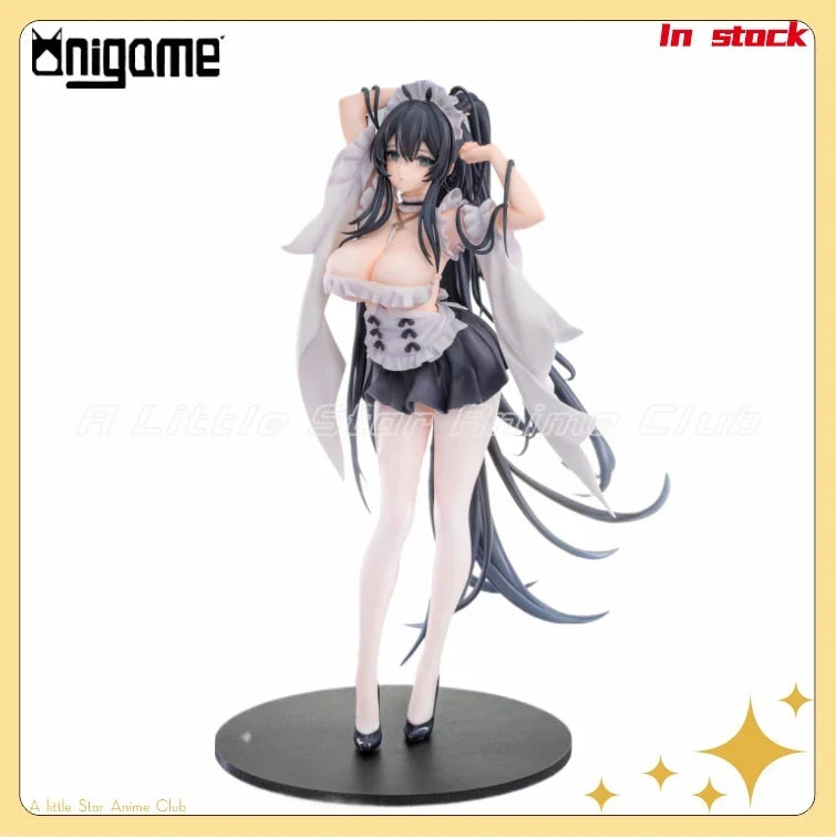 In Stock Original AniGame Azur Lane HMS Indomitable Maid Anime Figure Collection Model Toy Gift