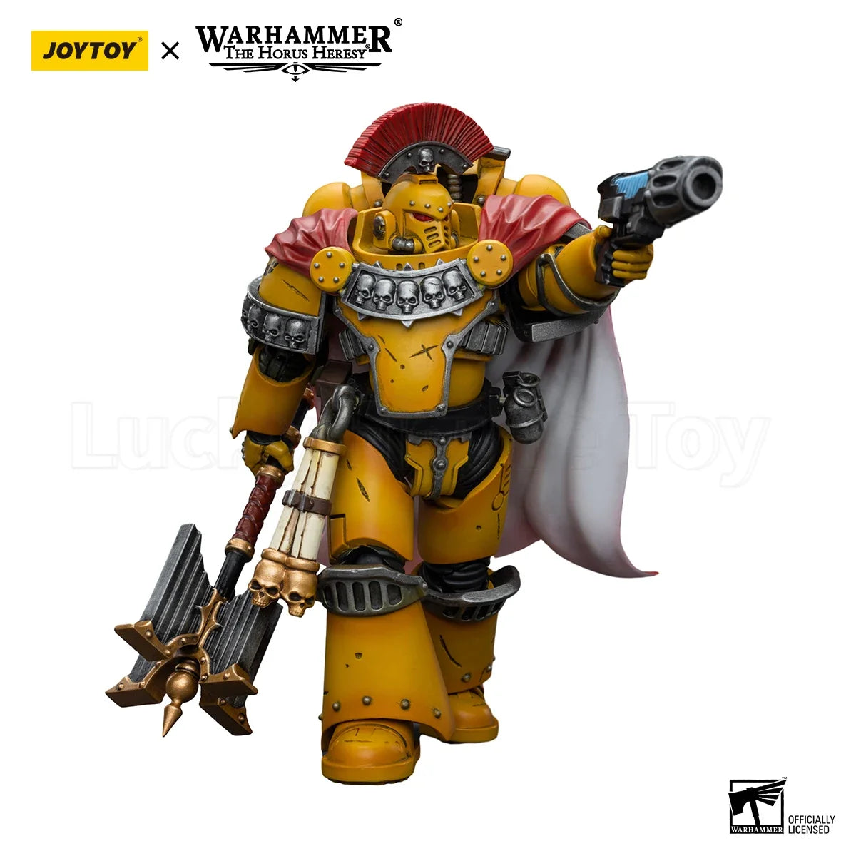 【Original】JOYTOY 1/18 Action Figure Warhammer 40K Imperial Fists Legion Chaplain Consul  Mklll Despoiler Legionaries Model Toy