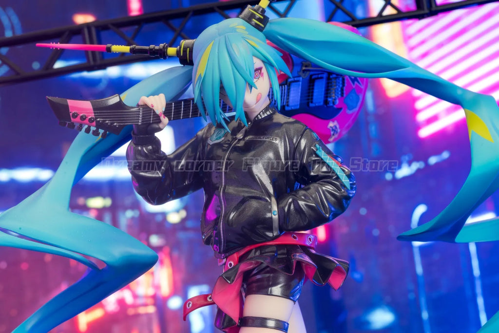 【In Stock】Stronger Tokyo Otaku Mode Piapro Characters Hatsune Miku LAM Rock Singer Ver 1/7 Scale Figure Toys Ornaments
