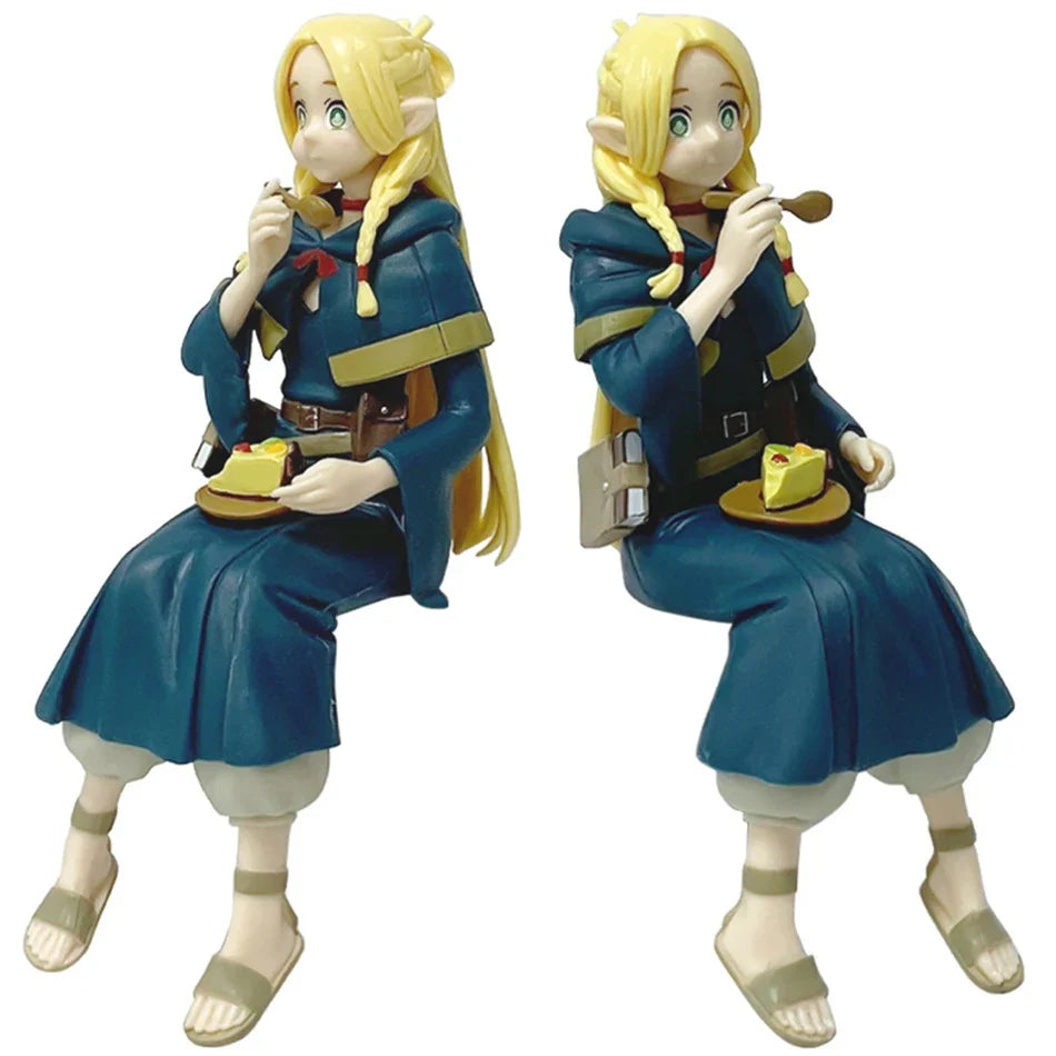 13-15cm Delicious in Dungeon Marcille Figure Donato Anime Dungeon Meshi Laios Touden Action Model Noodle Stopper Figurine Toys