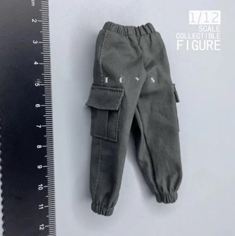 3ATOYS 1/12 Fashion Trendy Slim Pant Trouser Multi Color Model No Body Fit 6" SS DAM DID 3A PH COO MEZCO SHF Action Figure