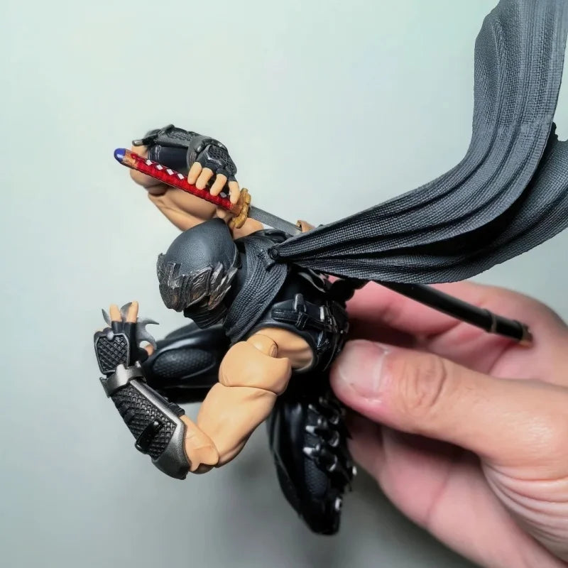 High Quality Ryu Hayabusa Kaiyodo Revoltech Amazing Yamaguchi Ninja Gaiden Anime Action Figure Model Doll Custom Festival Gifts