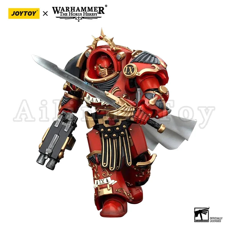 JOYTOY 1/18 Action Figure The Horus Heresy Blood Angels Angel's Tears Squad Legion Praetor in Tartaros Terminator Armour