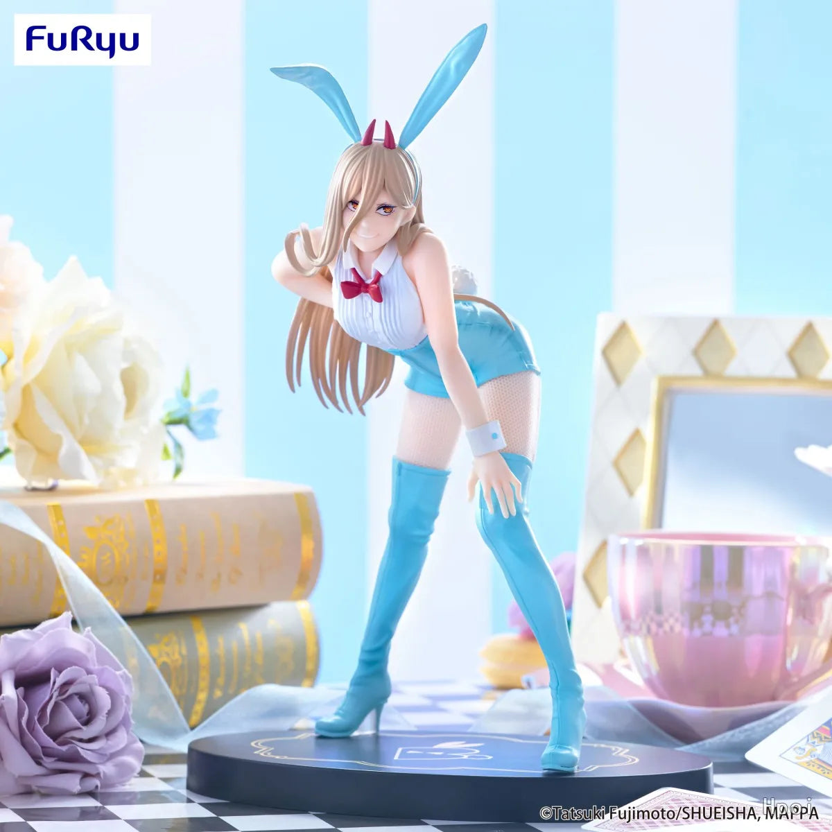 【FS】Original FuRyu BiCute Bunnies CHAINSAW MAN POWER Figures Model Gift Collection